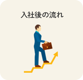 入社後の流れ